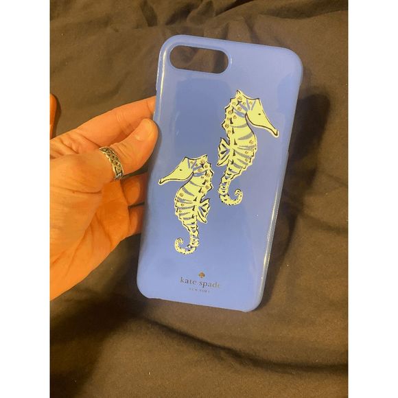 Kate Spade New York 'Sea Horse Gem' Hybrid Hardshell Case For iPhone 6 Plus - Picture 1 of 2